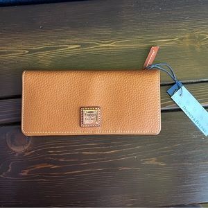 Dooney & Burke Pebble Grain Slim Wallet